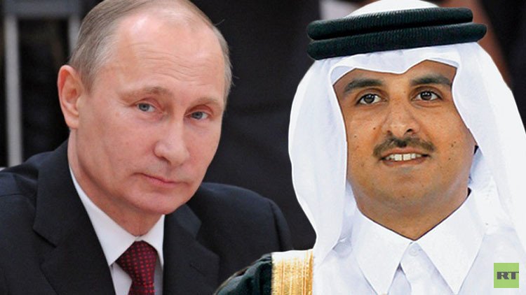 بوتين يبحث مع أمير قطر الاثنين المقبل التطورات في الشرق الأوسط والتعاون في مجال الطاقة