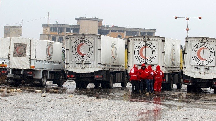 سوريا.. مستشفى متنقلة في طريقها إلى مضايا ومطالبة بفك الحصار عنها