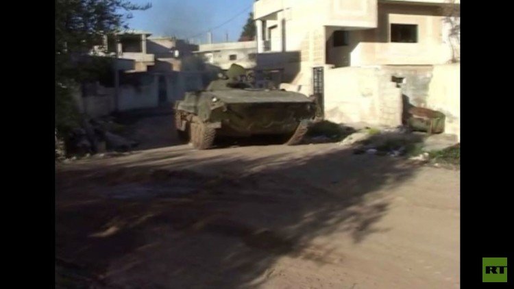 الجيش السوري يستعيد منطقة جنوب درعا 