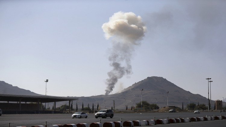 إسقاط طائرة استطلاع تابعة للتحالف العربي في اليمن