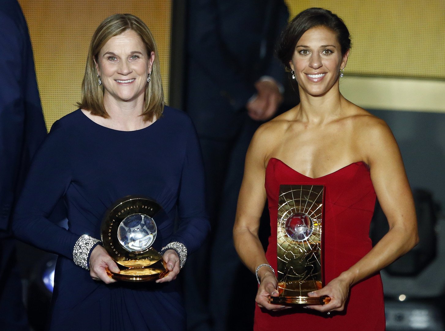 الأمريكيتان كارلي لويد وجيل اليس أفضل لاعبة ومدرب للسيدات في العالم لعم 2015