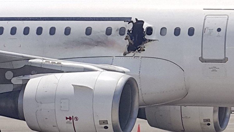 الصومال: هبوط اضطراري لطائرة ركاب ومقتل شخص واحد (فيديو)