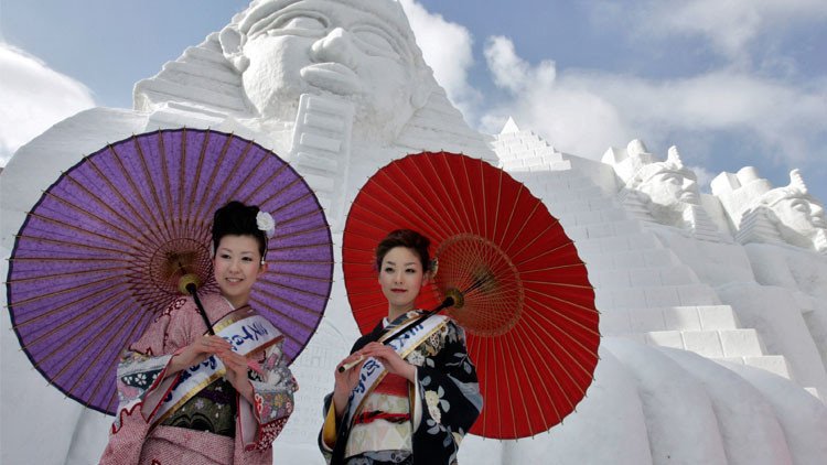 اليابان...افتتاح "مهرجان الثلج" في سابورو (صور+ فيديو)