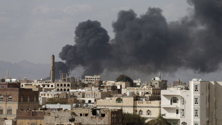 التحالف العربي يستهدف صنعاء وقوات هادي تتقدم في الجوف