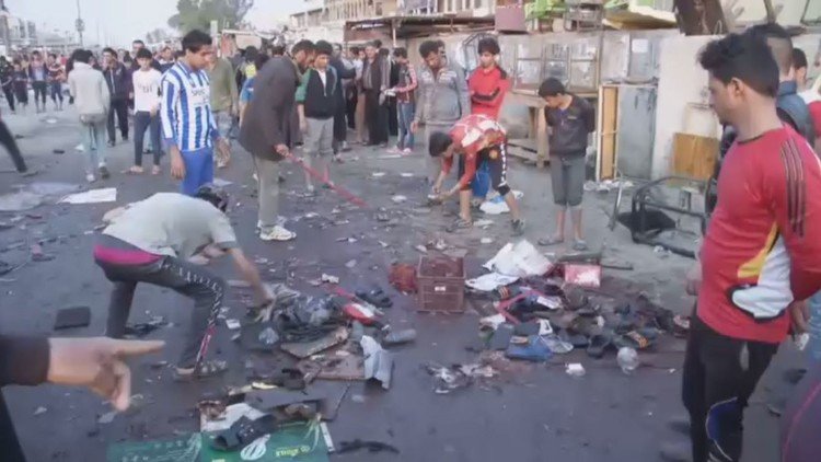 عشرات القتلى والجرحى بتفجيرين انتحاريين في العراق