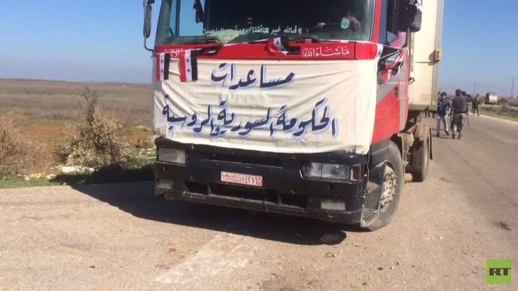 اتفاق مصالحة في محافظة درعا ومساعدات إنسانية تدخل مناطق في ريف المدينة 