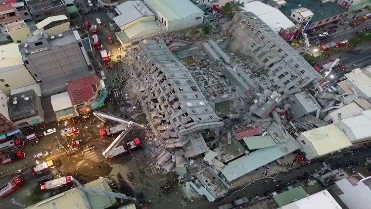 تايوان.. ارتفاع حصيلة الزلزال إلى 26 قتيلا وأكثر من 500 جريح