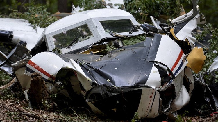 تصادم طائرتين في سماء الأرجنتين 