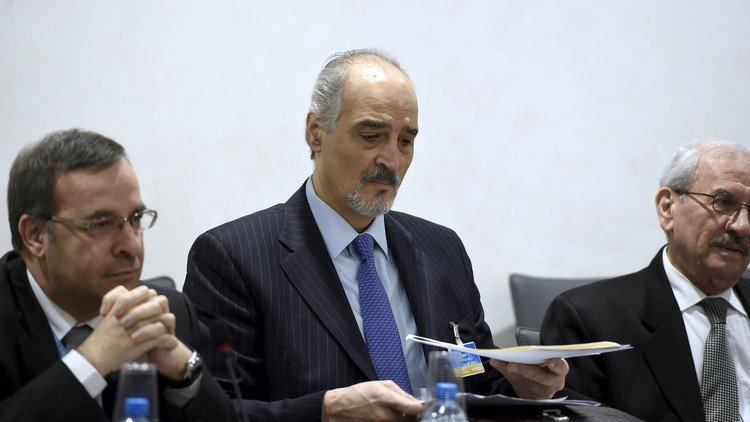 الجعفري: كبير مفاوضي وفد الرياض إرهابي