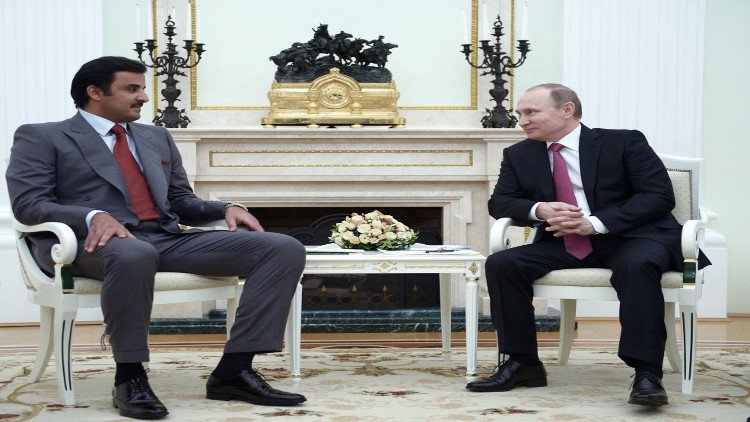 الكرملين يكشف عن حيثيات مكالمة هاتفية بين الرئيس الروسي وأمير قطر  
