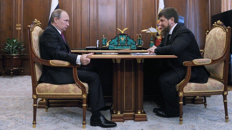 بوتين يدعو قادروف للمشاركة في الانتخابات الرئاسية بالشيشان الخريف المقبل
