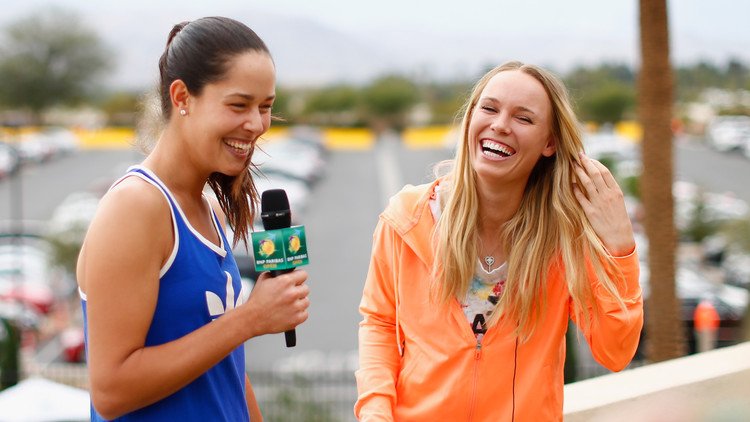 إيفانوفيتش وفوزنياكي تودعان ميامي .. (فيديو)