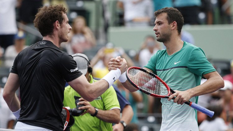 موراي يودع مبكرا دورة ميامي للتنس                