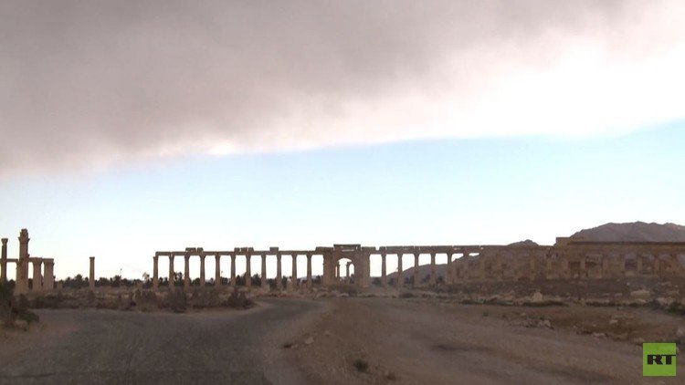 RT توثق أوضاع تدمر بعد طرد داعش