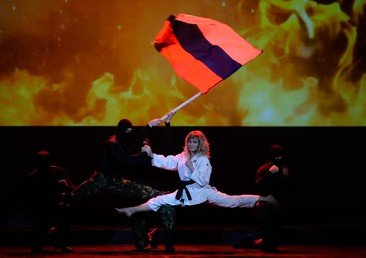 مشاركة في الدور النهائي لمسابقة "مفخرة شرطة موسكو"