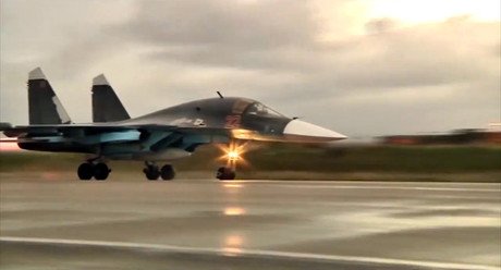 مقاتلات روسية تغادر قاعدة حميميم 