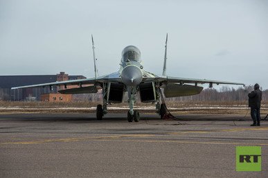 مقاتلة ميغ-29 K- ذات مقعدين وترابط على ناقلة طائرات