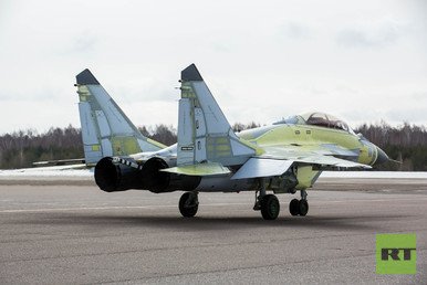 مقاتلة ميغ-29 K- ذات مقعدين وترابط على ناقلة طائرات