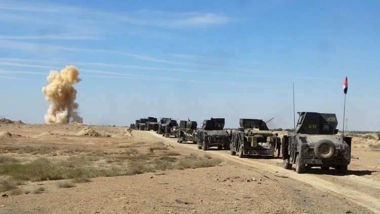 تفجير انتحاري يستهدف رتلا للحشد الشعبي شمالي بغداد