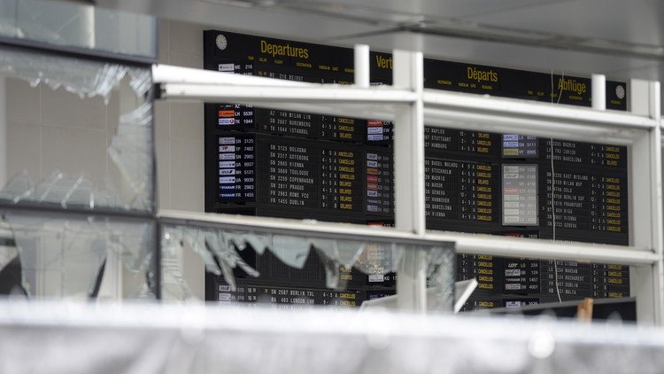 بروكسل تعيد فتح مطارها جزئيا بعد التفجيرات