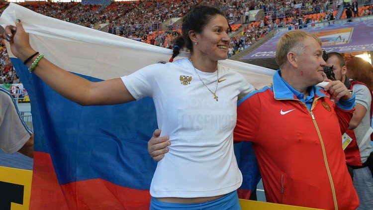 إيقاف بطلة روسية بعد إعادة فحص عينة مأخوذة منذ 11 عاما