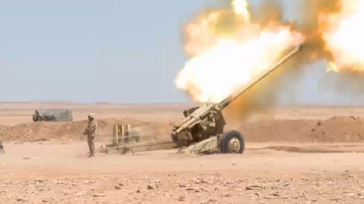 الجيش العراقي يتقدم في هيت ضد داعش

