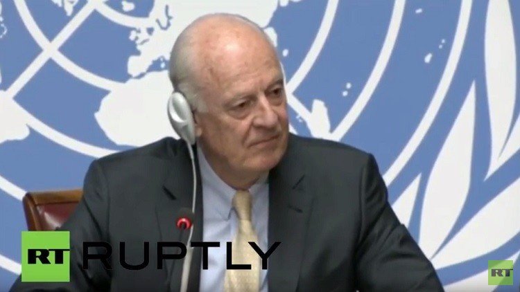 دي ميستورا: الجولة القادمة من محادثات جنيف بشأن سوريا ستبدأ في 13 أبريل الجاري