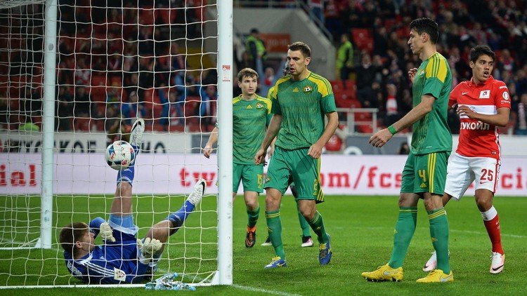 سبارتاك موسكو يتعثر على أرضه أمام كوبان