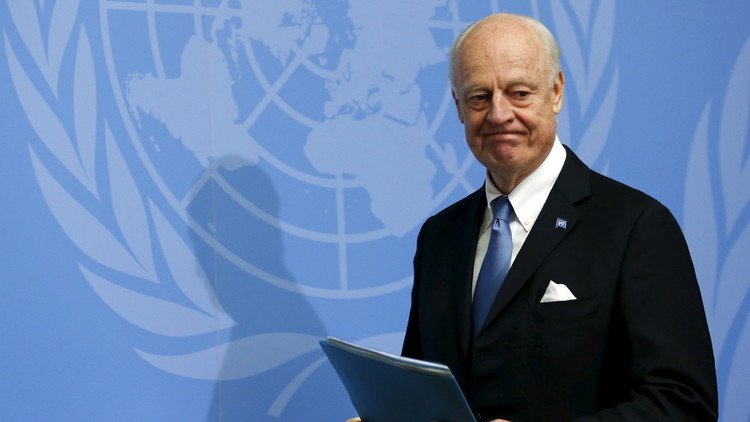 دي ميستورا يستأنف لقاءاته مع الأطراف السورية في جنيف