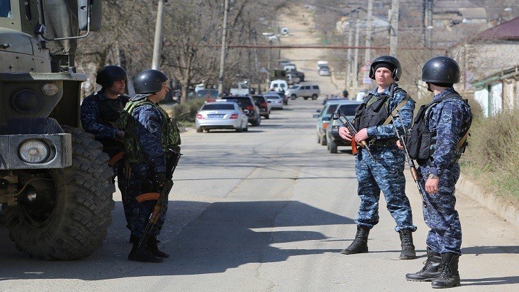 قوات خاصة  من هيئة الأمن الفدرالية الروسية تقضي على 3 إرهابيين في داغستان (فيديو)