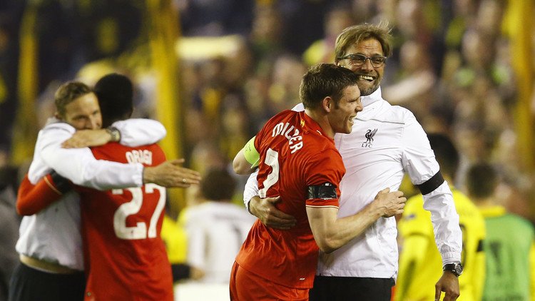 بالفيديو.. ليفربول يقلب الطاولة على دورتموند في مباراة "مجنونة" ويبلغ نصف نهائي اليوروبا ليغ 