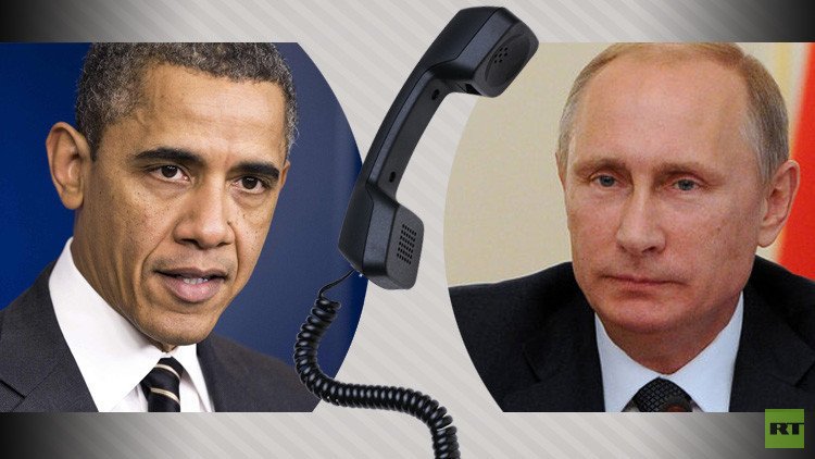 بوتين وأوباما يشددان على أهمية المفاوضات بجنيف