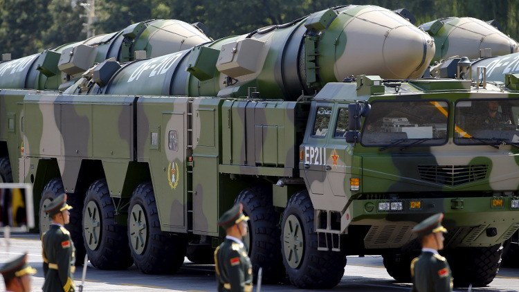 الصين تطلق صاروخا حديثا عابرا للقارات