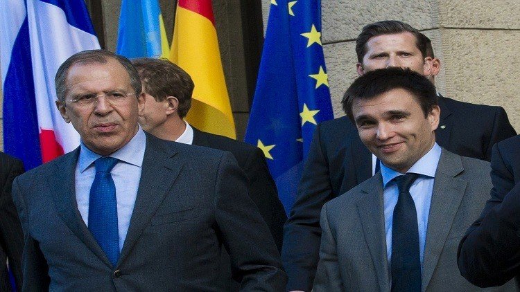 لافروف يبحث مع نظيره الأوكراني "مينسك -2" 