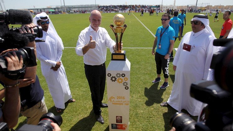 إنفانتينو: مونديال 2022 سيقام في قطر