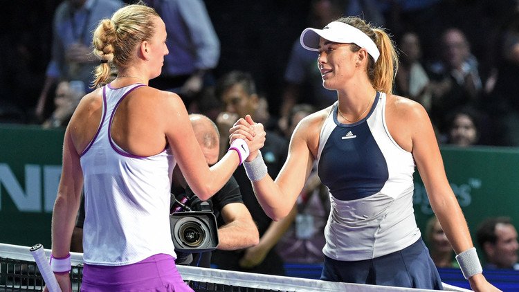 كفيتوفا تقصي موغوروزا من شتوتغارت .. (فيديو)