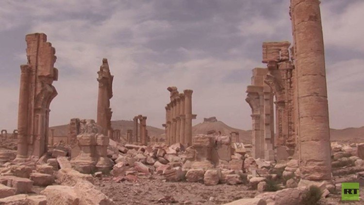 حملات لترميم مدينة تدمر الأثرية