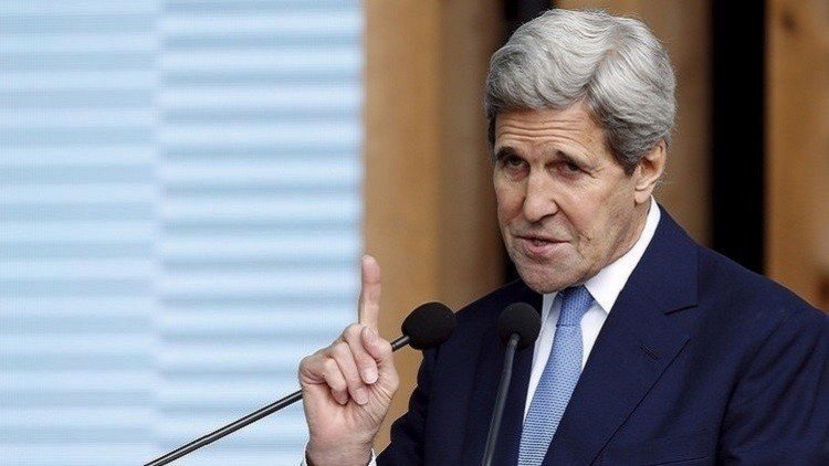 كيري يلتقي دي ميستورا في جنيف مطلع مايو