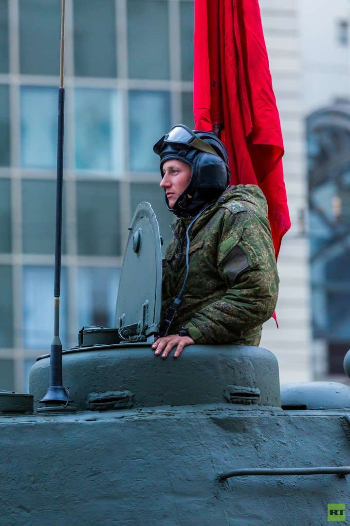 دبابة "تي - 34" إبان الحرب العالمية الثانية