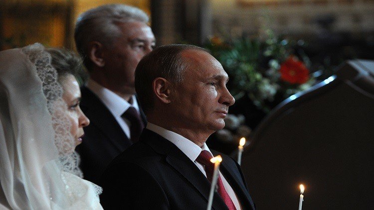 بوتين يهنئ المسيحيين الأرثوذكس في روسيا بعيد الفصح 