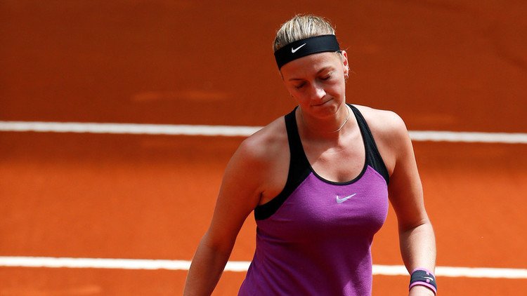 كفيتوفا تغادر مدريد من الباب الخلفي (فيديو)