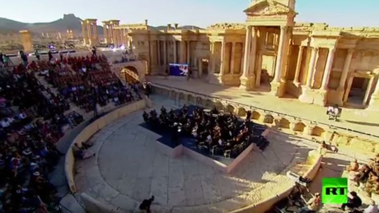 تدمر.. صوت الموسيقى أقوى من الرصاص