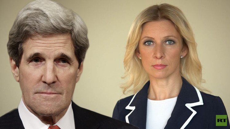 ماريا زاخاروفا تكشف أسرار هوى جون كيري