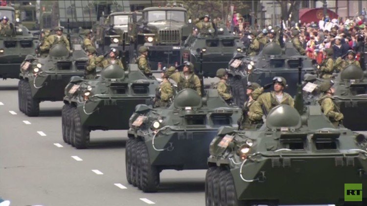 روسيا تحتفل في أقصى شرقها بعيد النصر