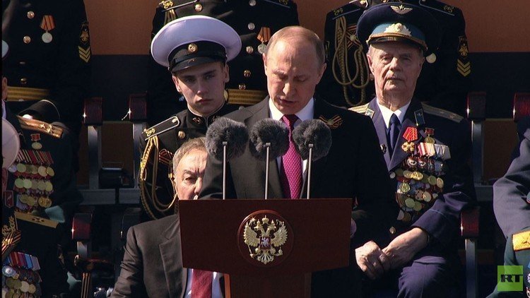 بوتين في عيد النصر: معا ضد الإرهاب