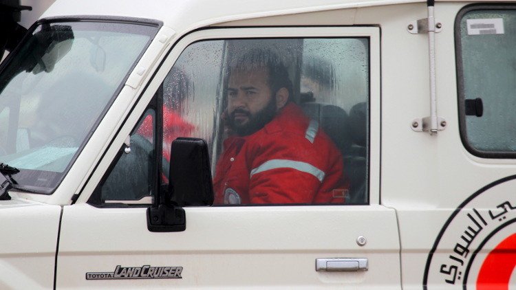 داريا السورية تتسلم مساعدات إنسانية لأول مرة