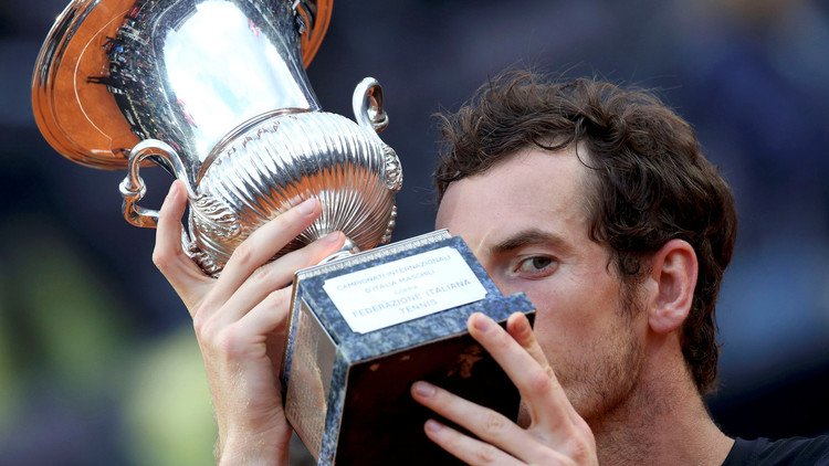 موراي يتوج بلقب روما على حساب دجوكوفيتش