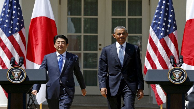 آبي يلتقي مع أوباما وكاميرون قبل قمة G7