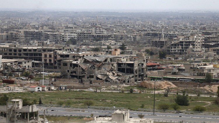 هدوء في ريف دمشق بعد دعوة روسية إلى التهدئة