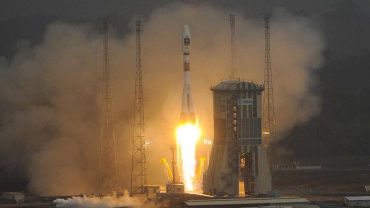 إطلاق ناجح للقمرين الصناعيين الأوروبيين بصاروخ روسي